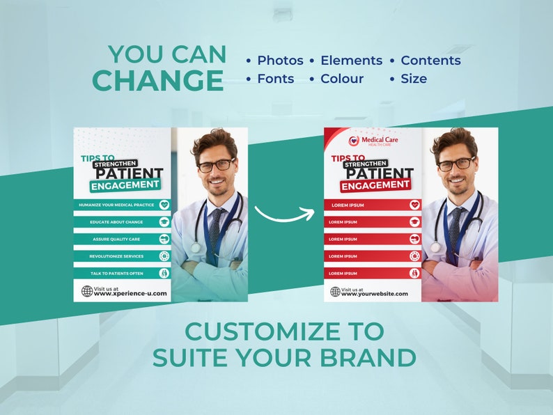 Healthcare Instagram Templates: Medical Social Media Posts & Stories (Canva) - Image 5