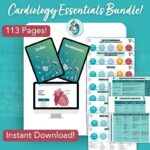 Cardiac Study Notes Bundle | Critical Care Hemodynamics Medications (PDF)