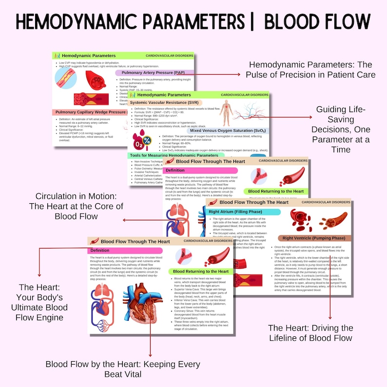 Cardiovascular Disorders Flashcards | Cardiac Nursing | Nursing Notes | Cardiovascular Notes | 80 Flashcards - Image 3