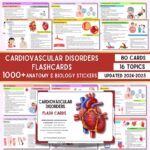 Cardiovascular Disorders Flashcards | Cardiac Nursing | Nursing Notes | Cardiovascular Notes | 80 Flashcards