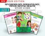NP Cardiology, Dermatology & Psych-Mental Health Study Guide | Nurse Practitioner Exam Prep PDF