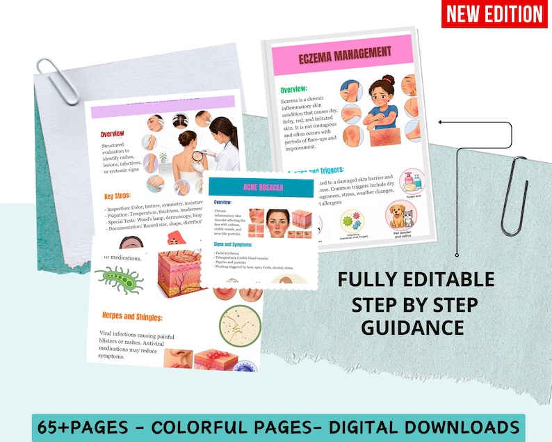 NP Cardiology, Dermatology & Psych-Mental Health Study Guide | Nurse Practitioner Exam Prep PDF - Image 4