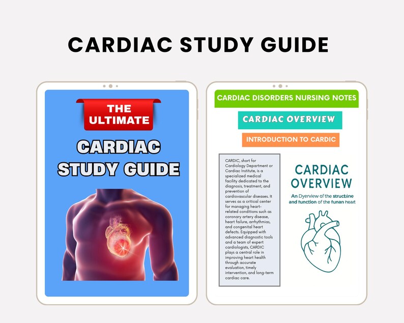 Cardiac Disorders Nursing Notes 2024: Cardiovascular System Study Guide (Digital Download) - Image 7