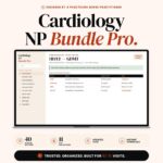 Cardiology NP Clinical Reference Guide, Cardiac Cheat Sheet & Treatment Tool for Nurse Practitioners, 40 Sections + 11 Calculators