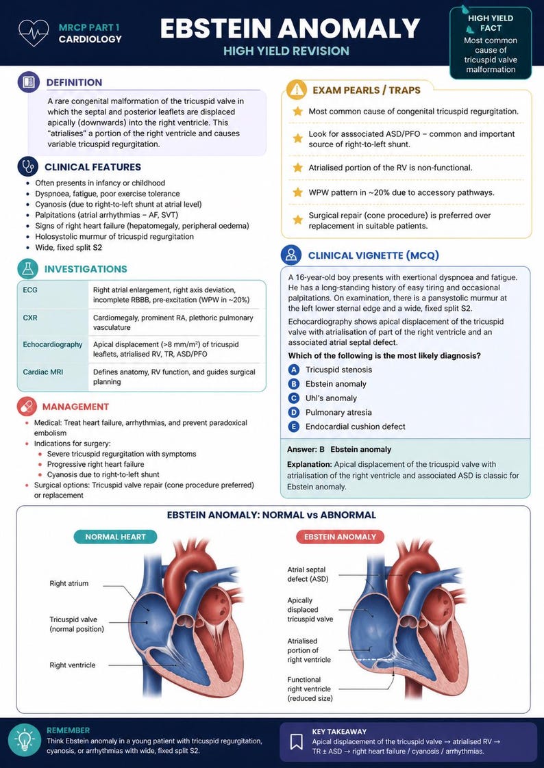 High Yield Cardiology Mega Revision Bundle | Notes | Flashcards - Image 4